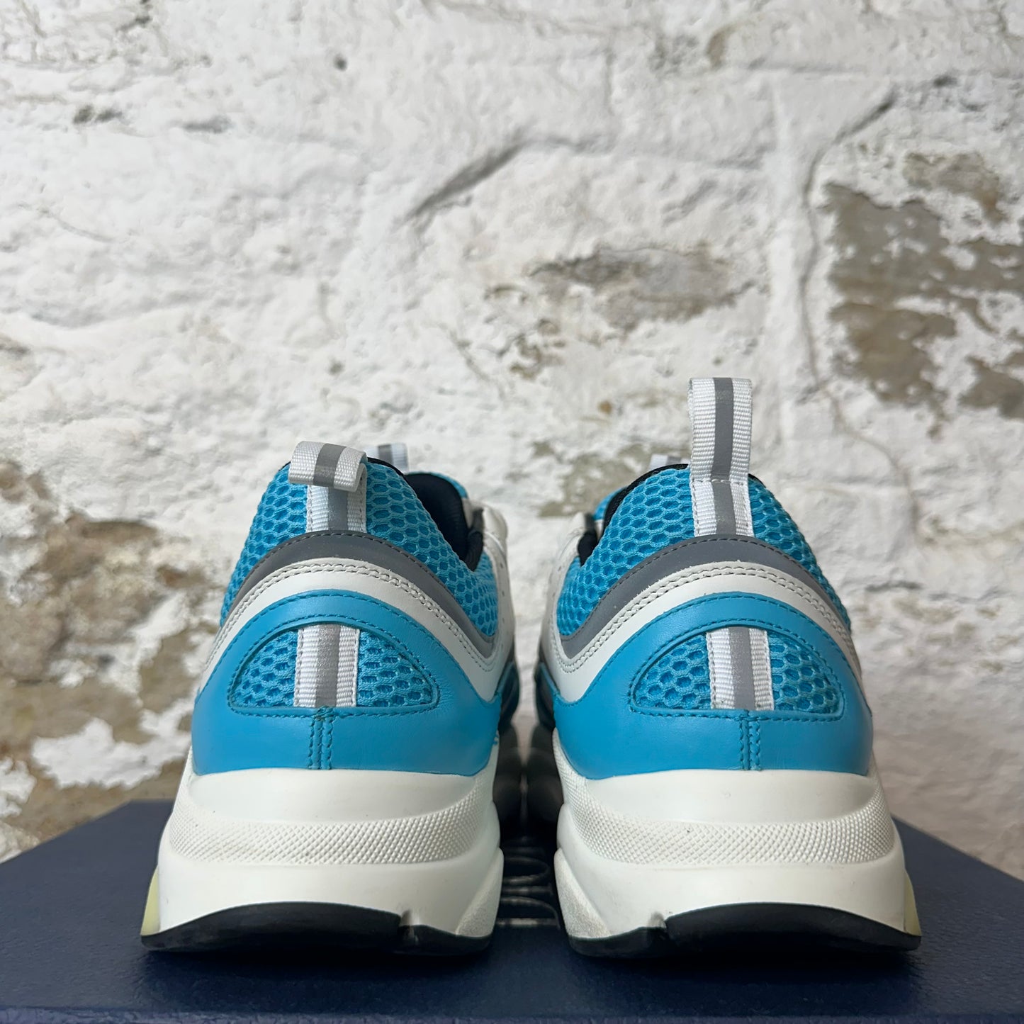 Dior B22 Teal Blue White Gray Sneaker 9 (42)