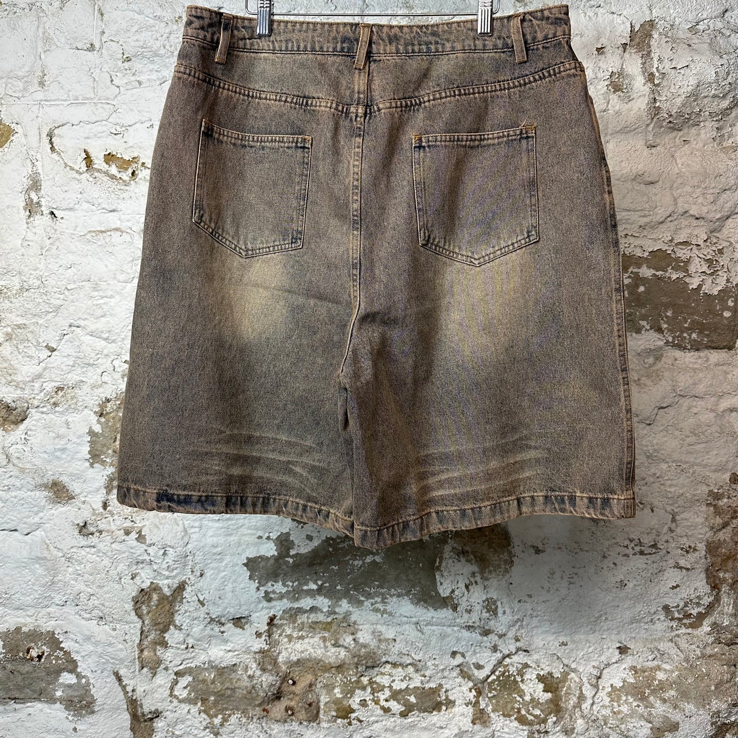 Vale Skittles Blue Jean Shorts Sz 34