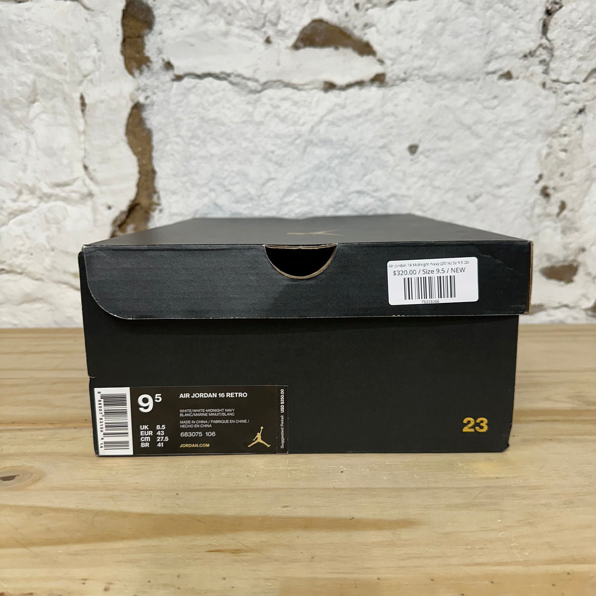 Air Jordan 16 Midnight Navy (2016) Sz 9.5 DS