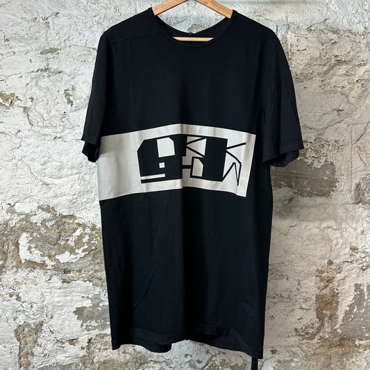 Rick Owens DRKSHDW Level T-shirt Black Sz XL