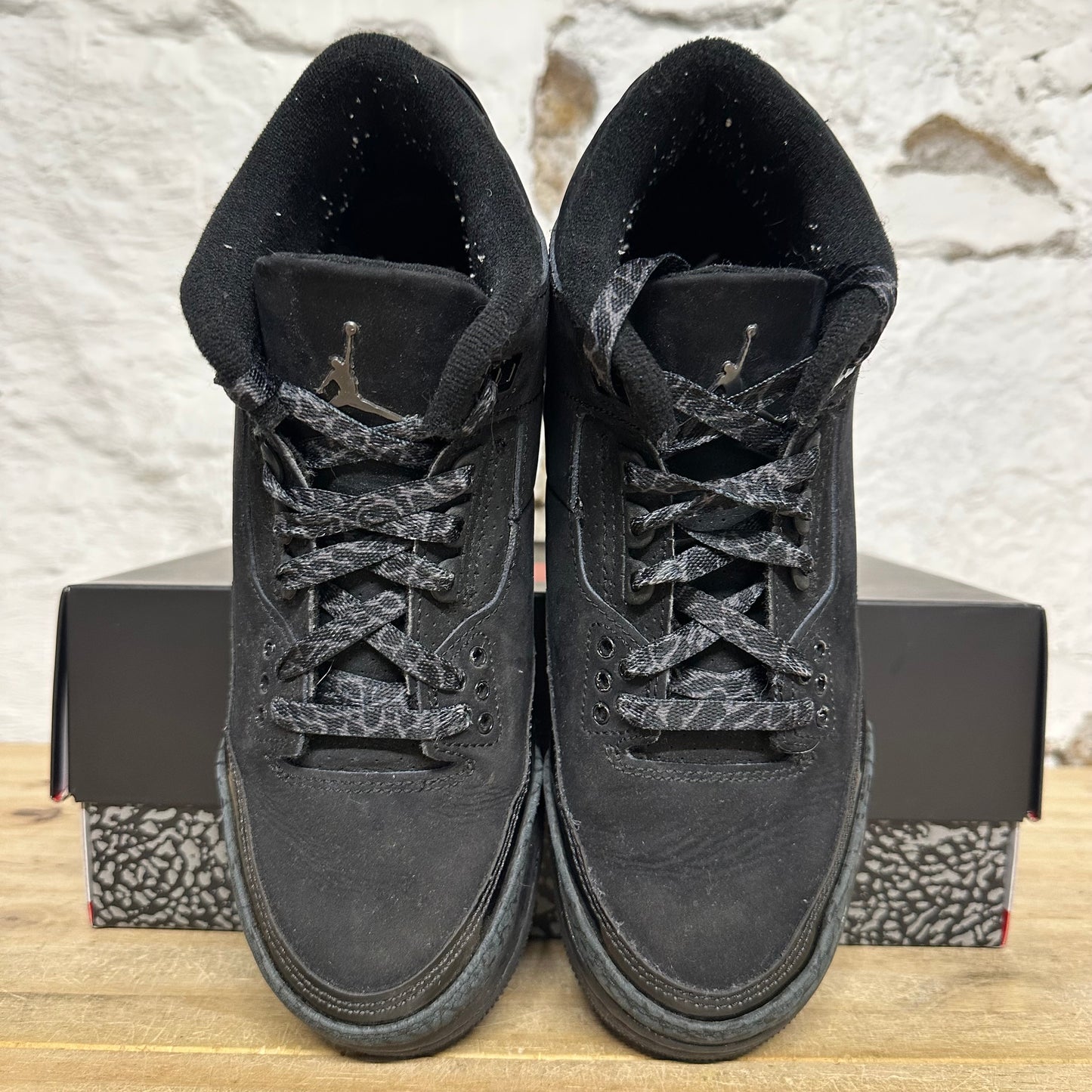 Air Jordan 3 Black Cat Sz 6Y