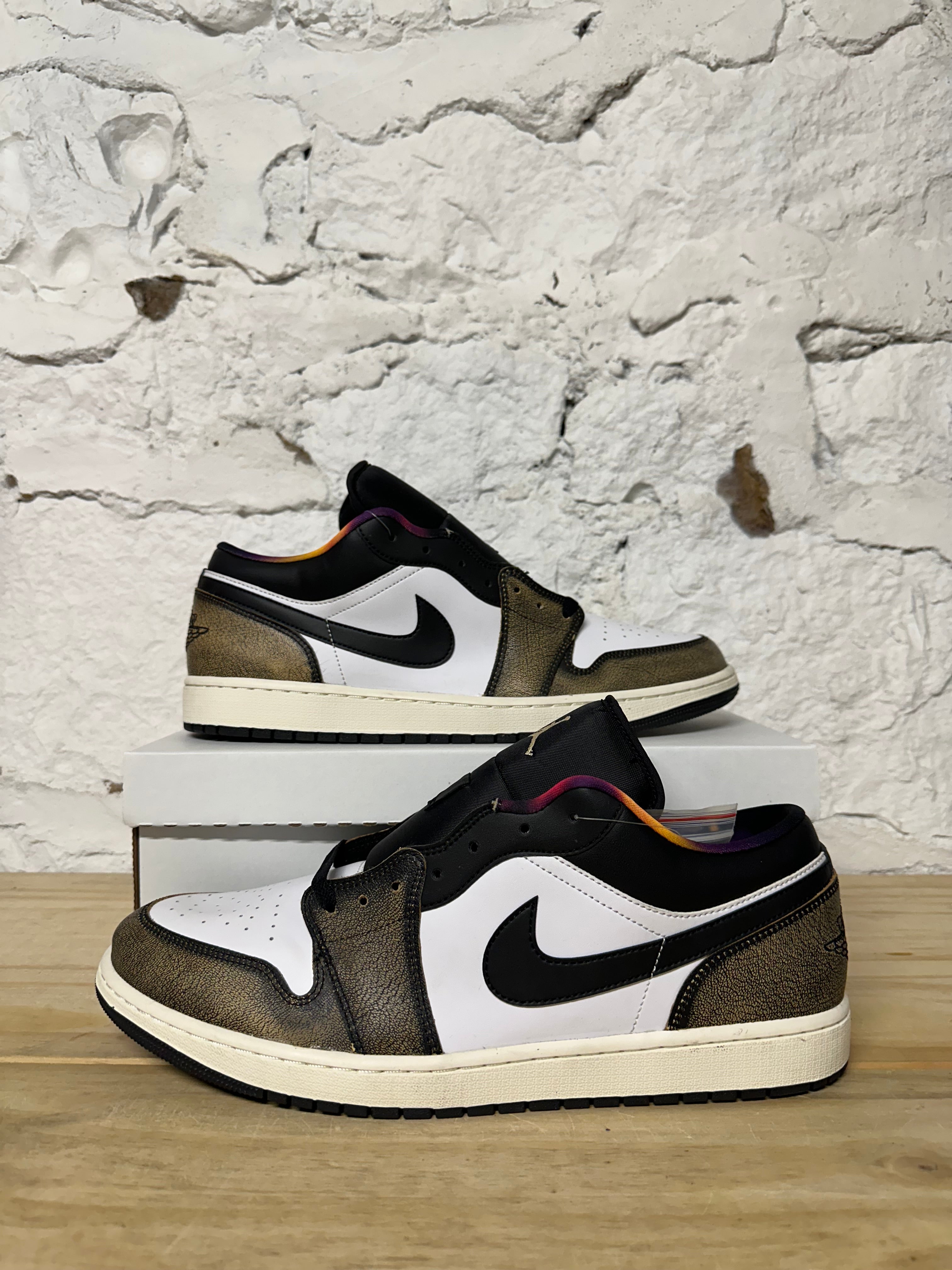 Air Jordan 1 Low Wear Away Tan Sz 15 DS