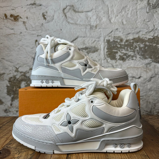Louis Vuitton Grey White Skate Sneaker Sz 13 (11.5LV)
