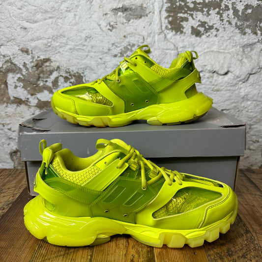 Balenciaga Track Runner Neon Yellow Sneaker Sz 11 (44)