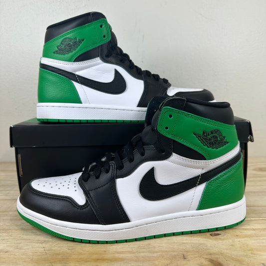 Air Jordan 1 High Lucky Green Sz 10
