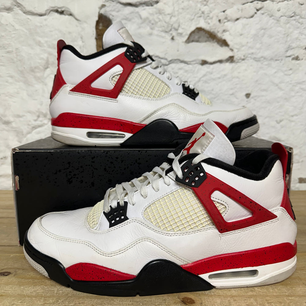 Air Jordan 4 Red Cement Sz 12