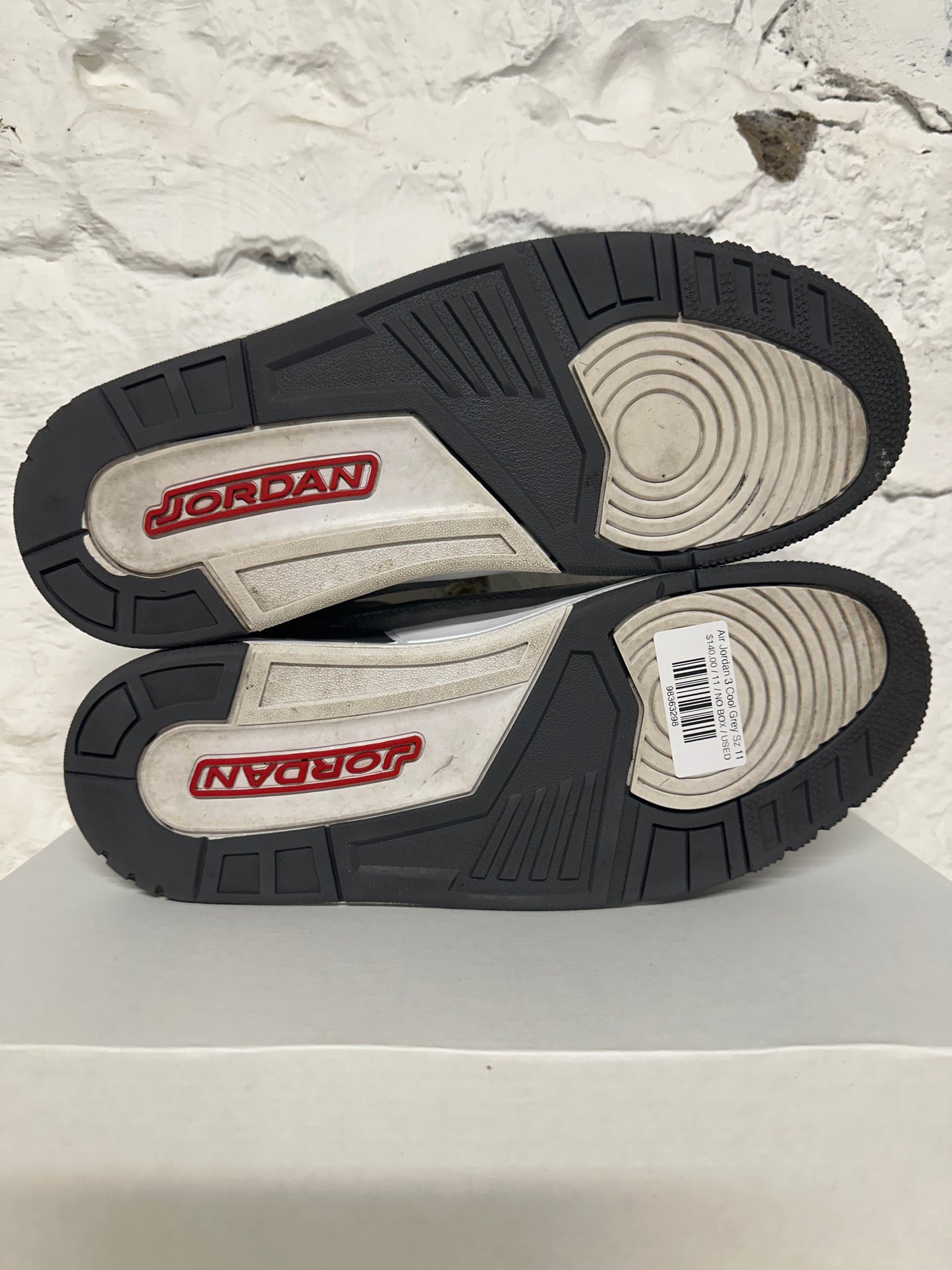 Air Jordan 3 Cool Grey Sz 11