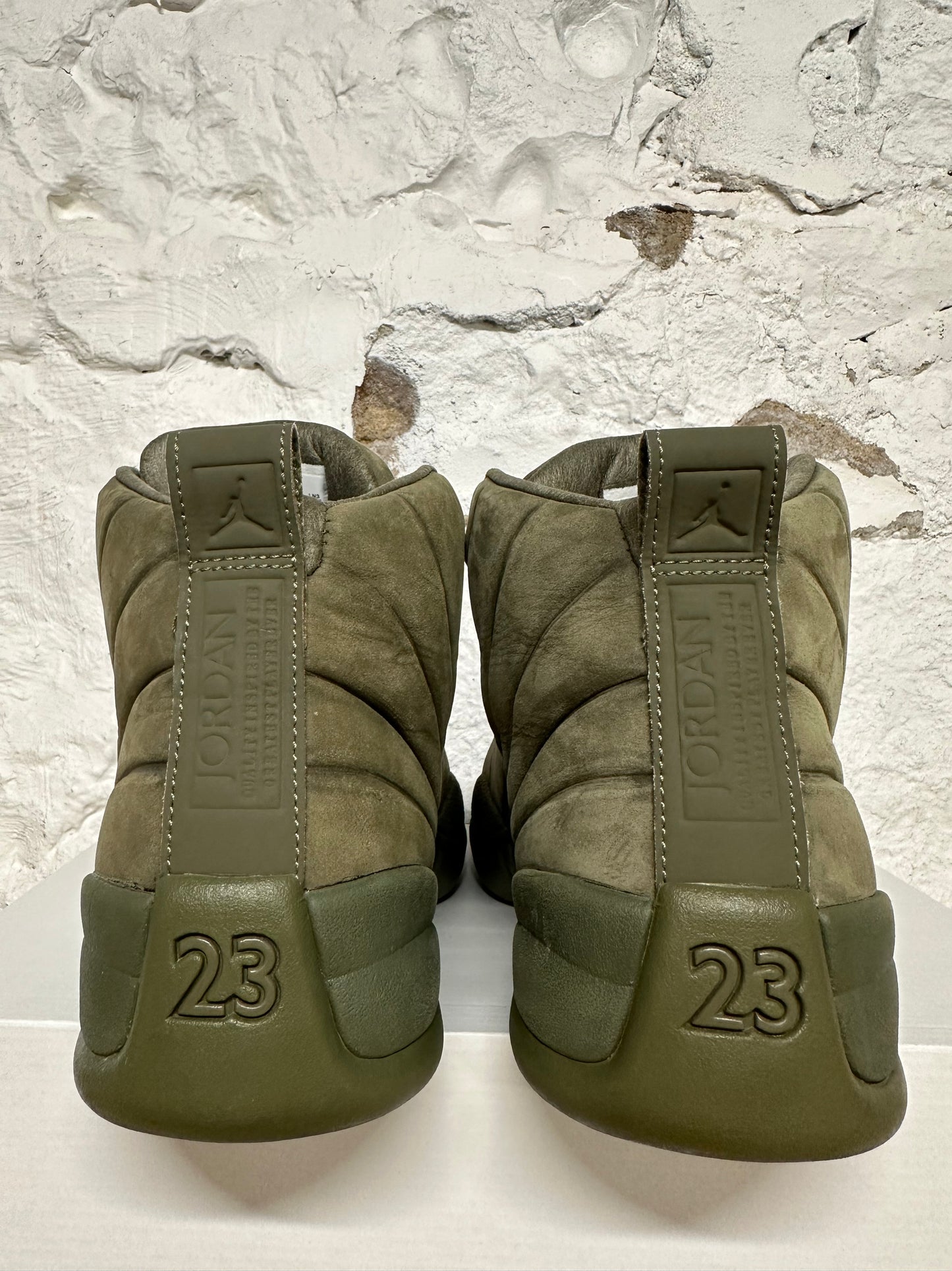 Air Jordan 12 PSNY Olive Sz 10
