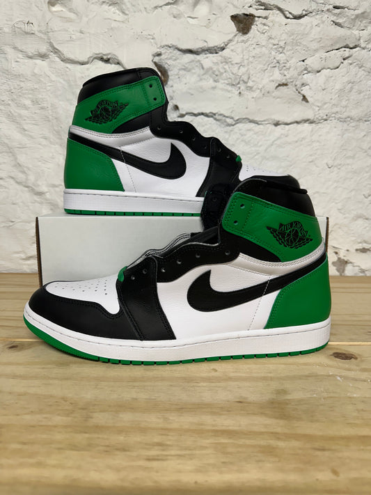 Air Jordan 1 High Lucky Green Sz 14 DS