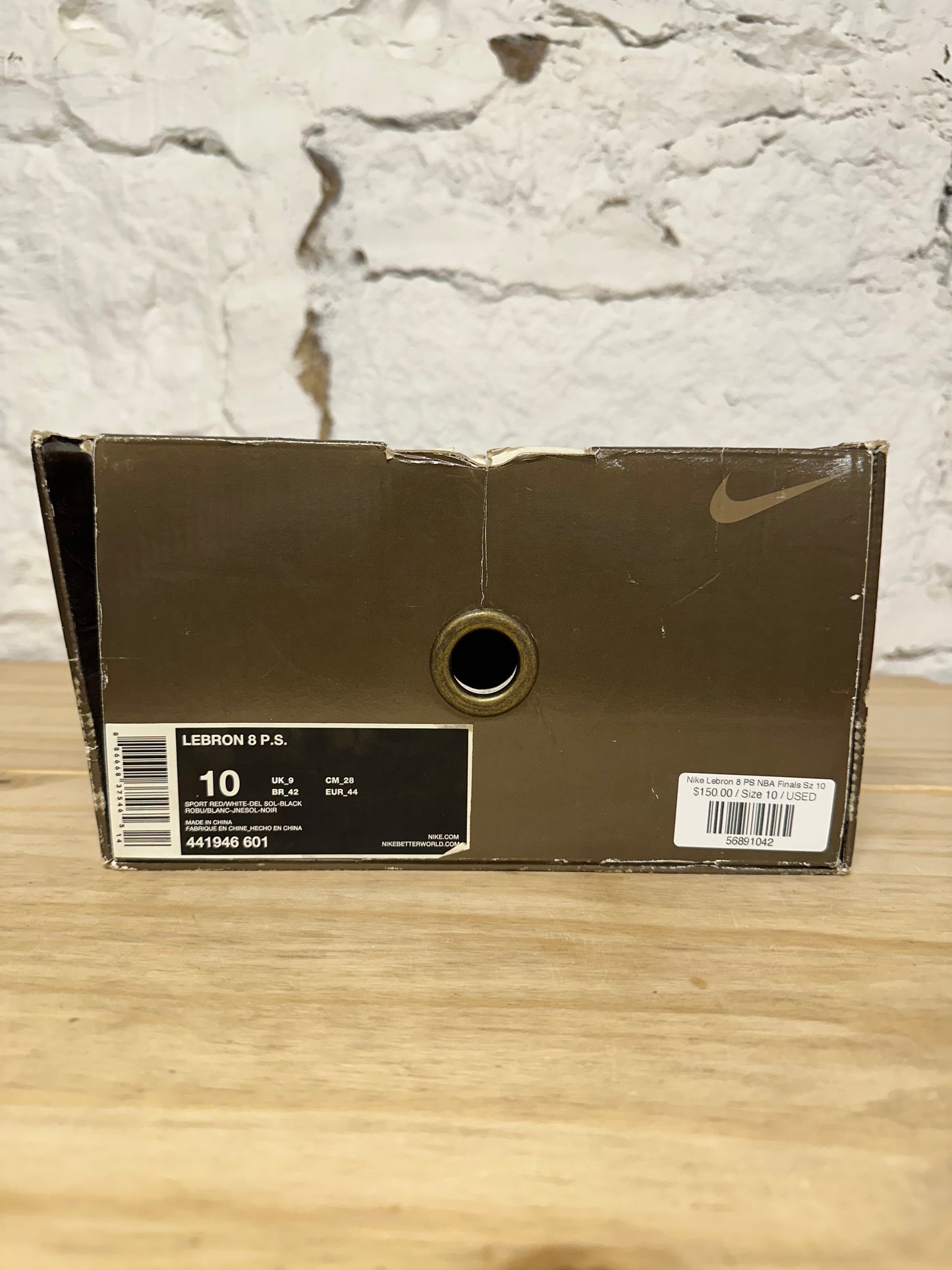 Nike LeBron 8 PS NBA Finals Sz 10