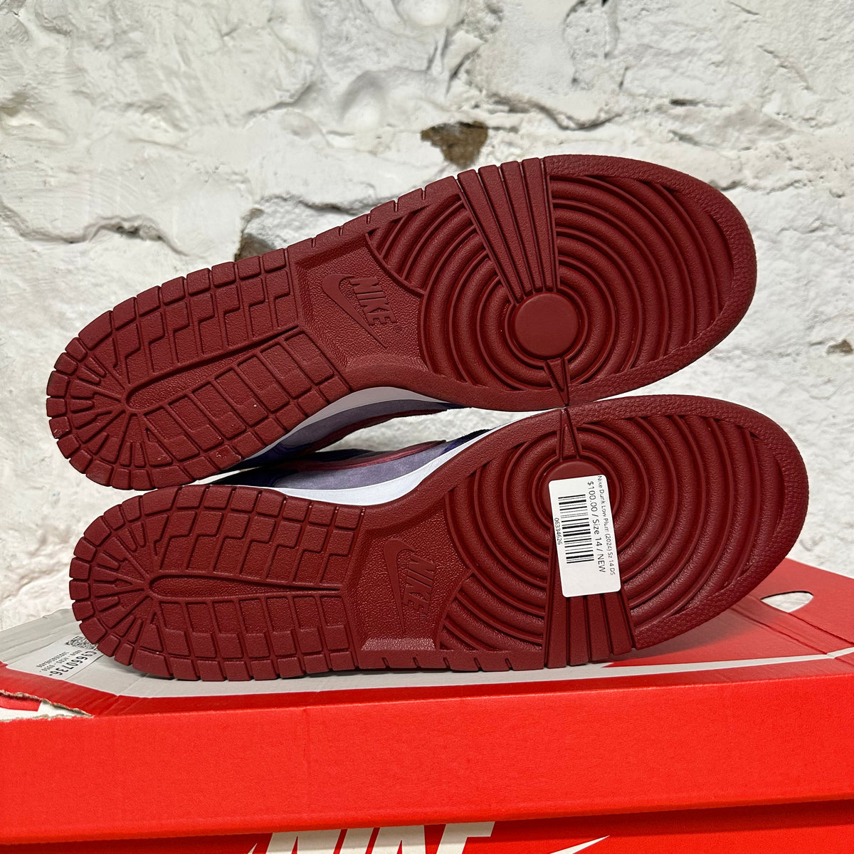 Nike Dunk Low Plum (2024) Sz 14 DS