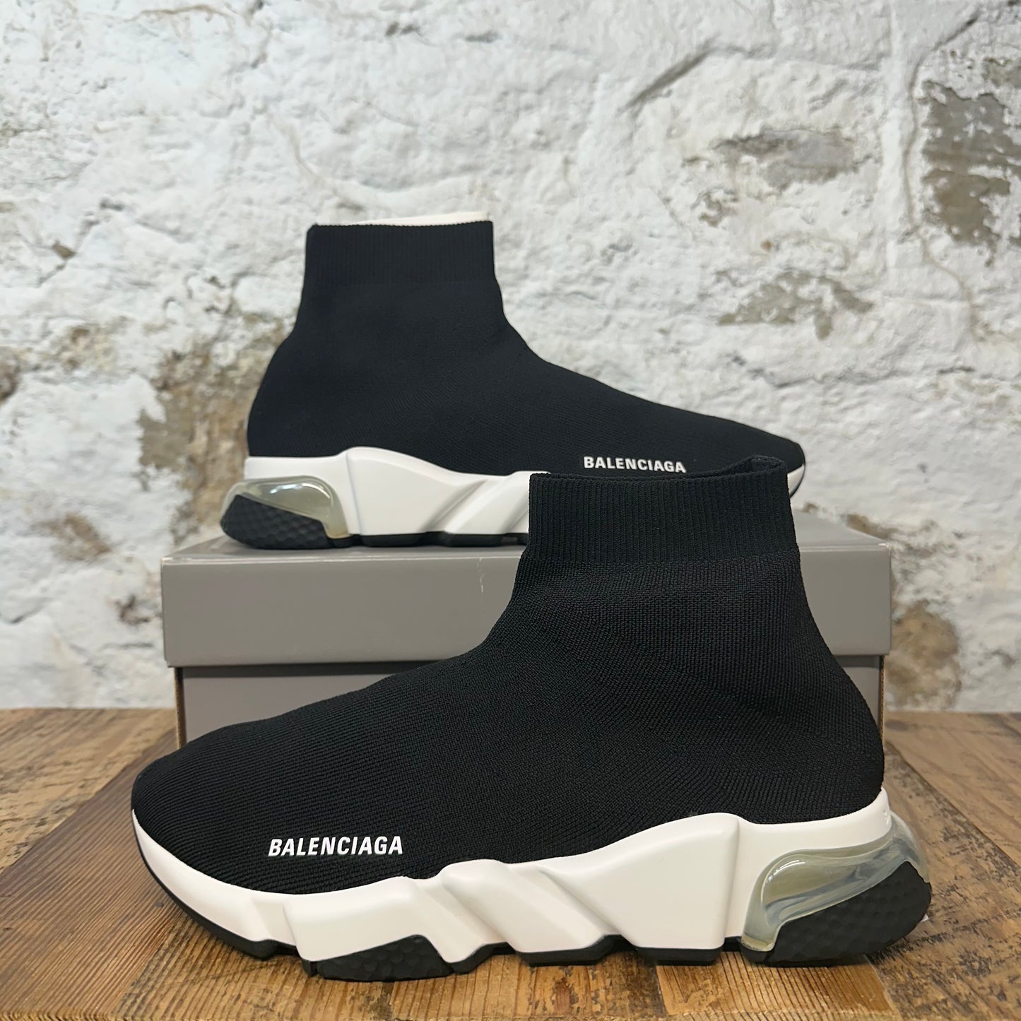 Balenciaga Sock Runner Black White Sneaker