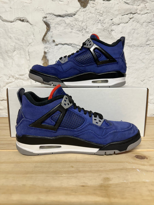 Air Jordan 4 Winter Loyal Blue Sz 6Y