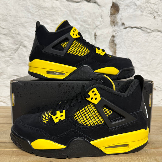 Air Jordan 4 Yellow Thunder Sz 6Y DS