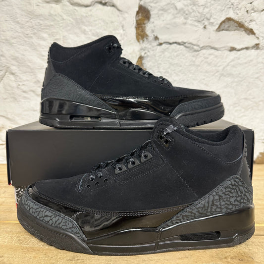 Air Jordan 3 Black Cat Sz 11
