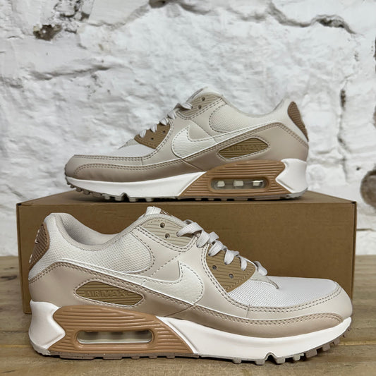 Nike Air Max 90 Phantom Light Orewood Brown Sz 7 (8.5W) DS