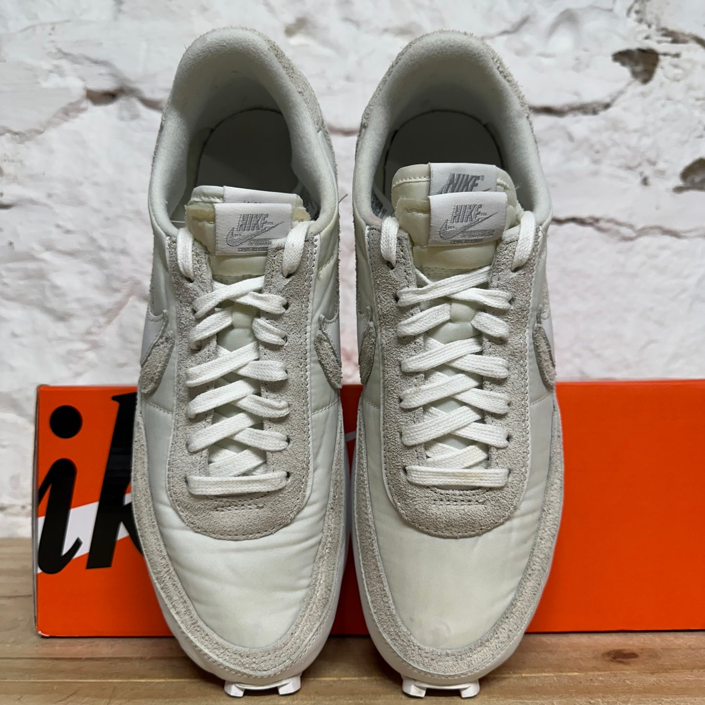 Nike LD Waffle Sacai White Nylon Sz 10.5