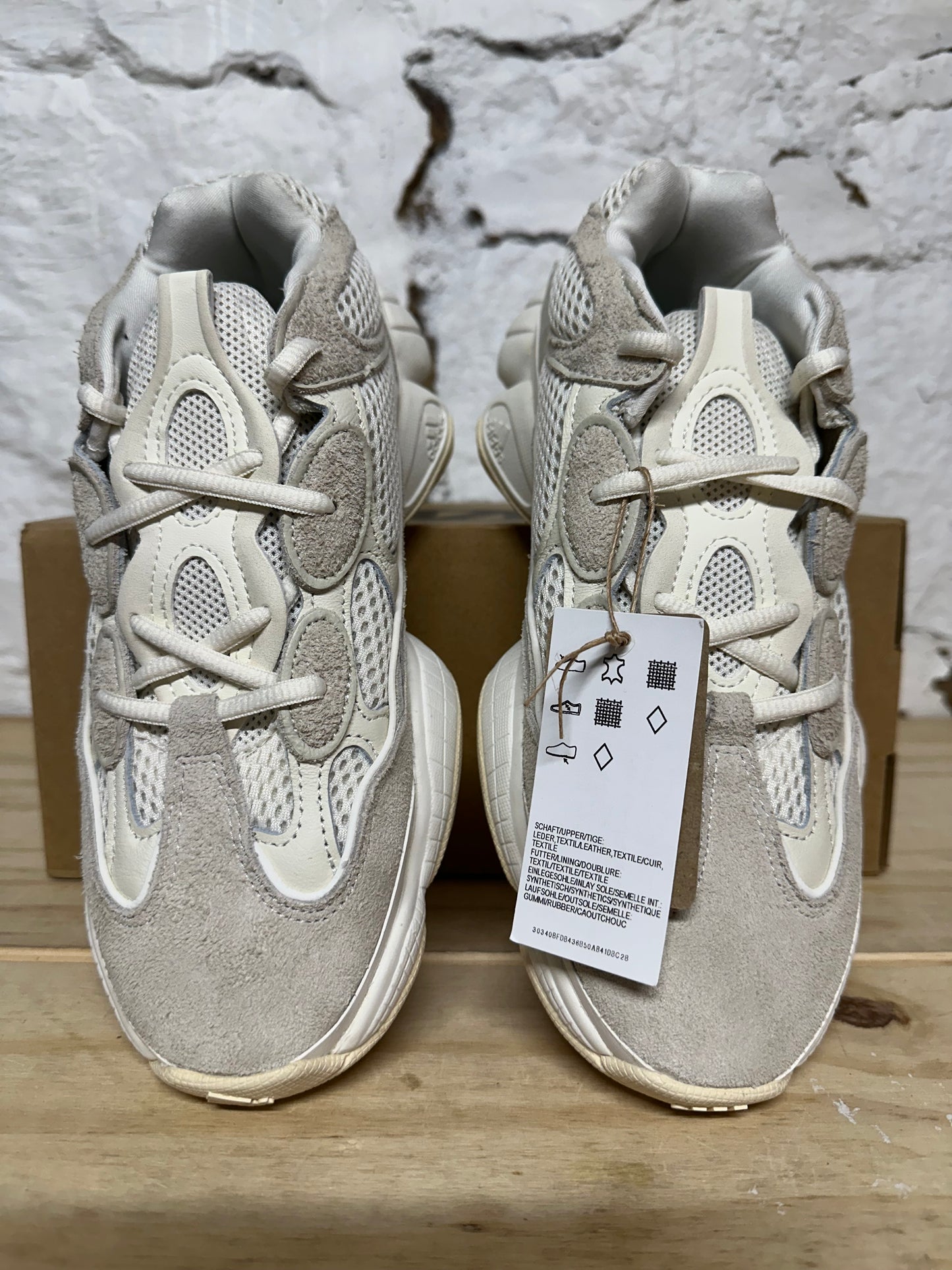 Yeezy 500 Bone White Sz 7 DS