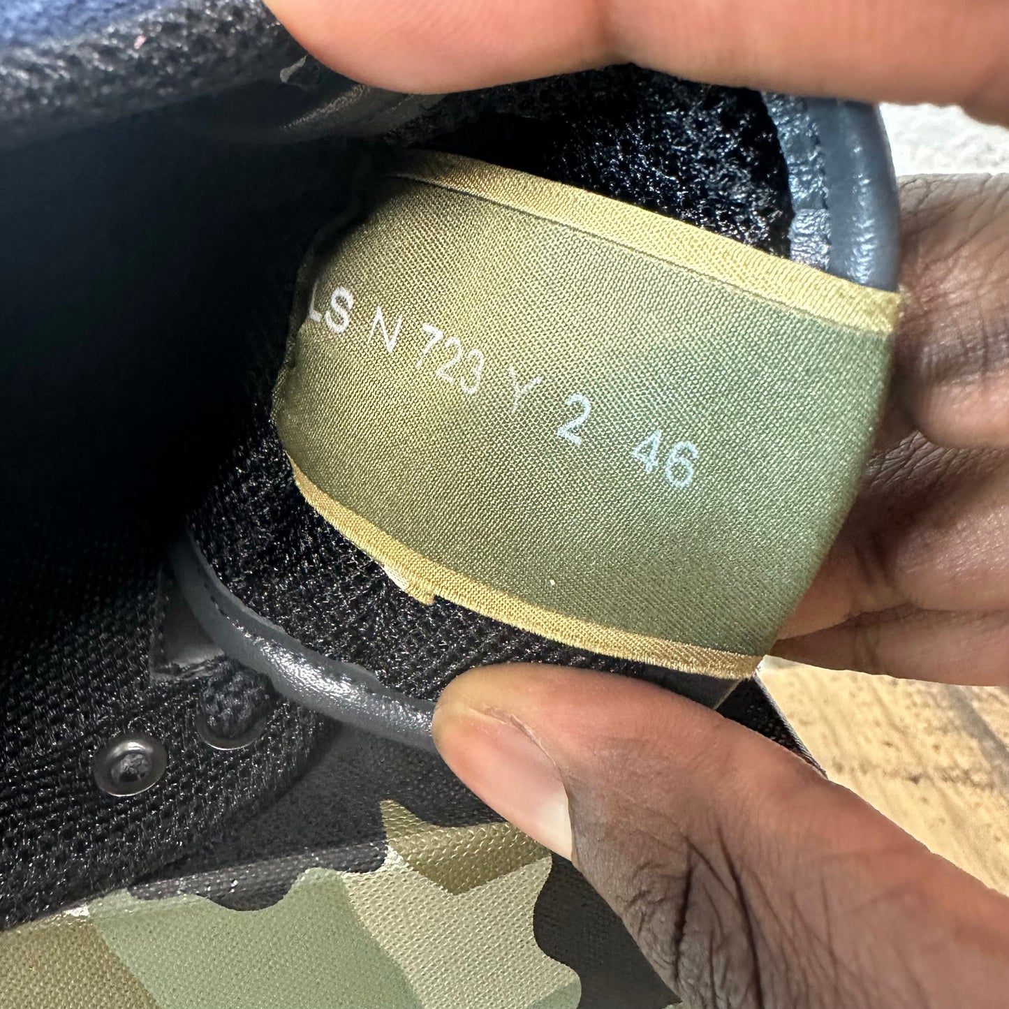 Valentino Blue Camo Rock Runner Sneaker Sz 13 (46)