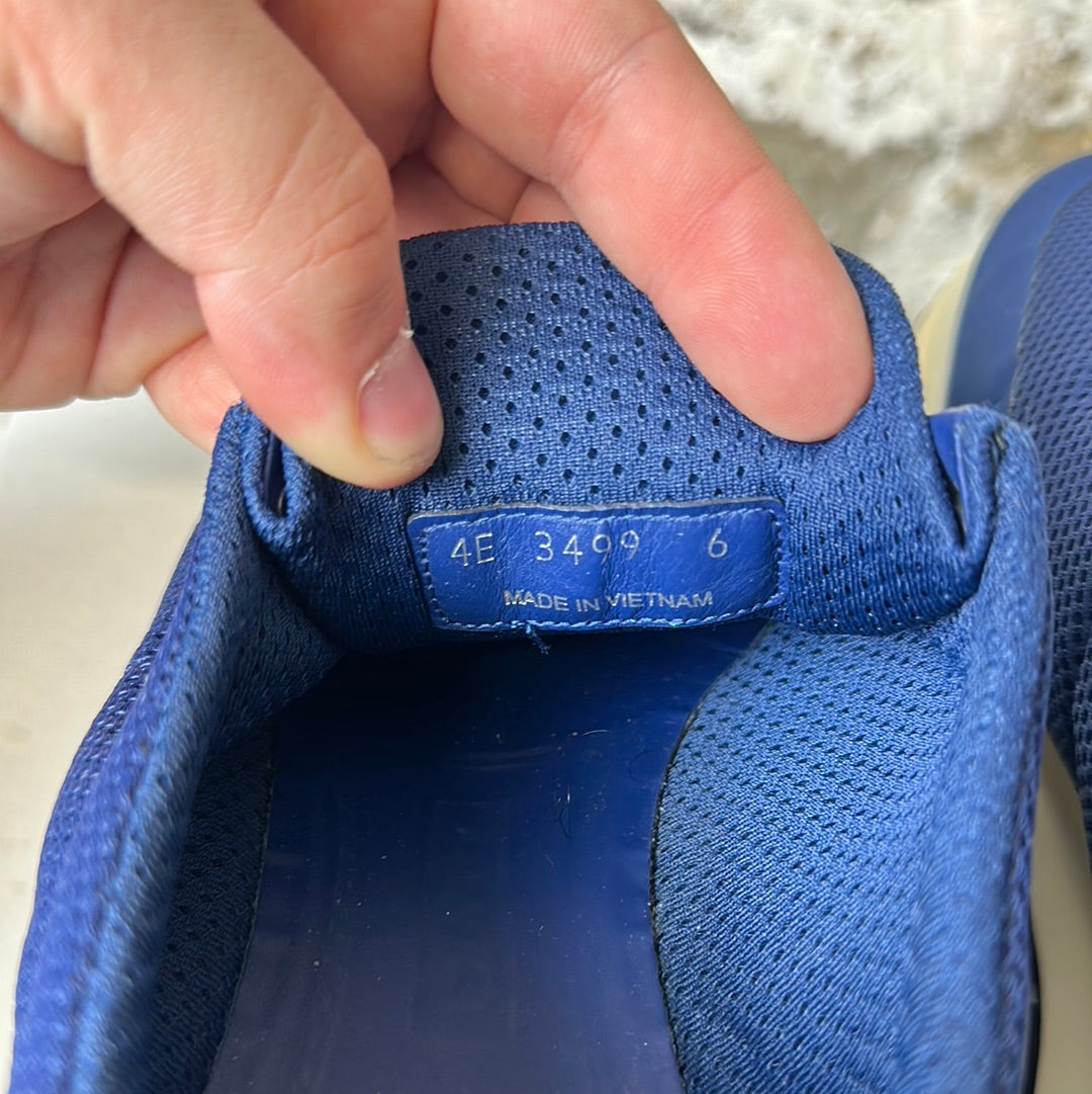 Prada Blue Trainer Sz 6 No Box