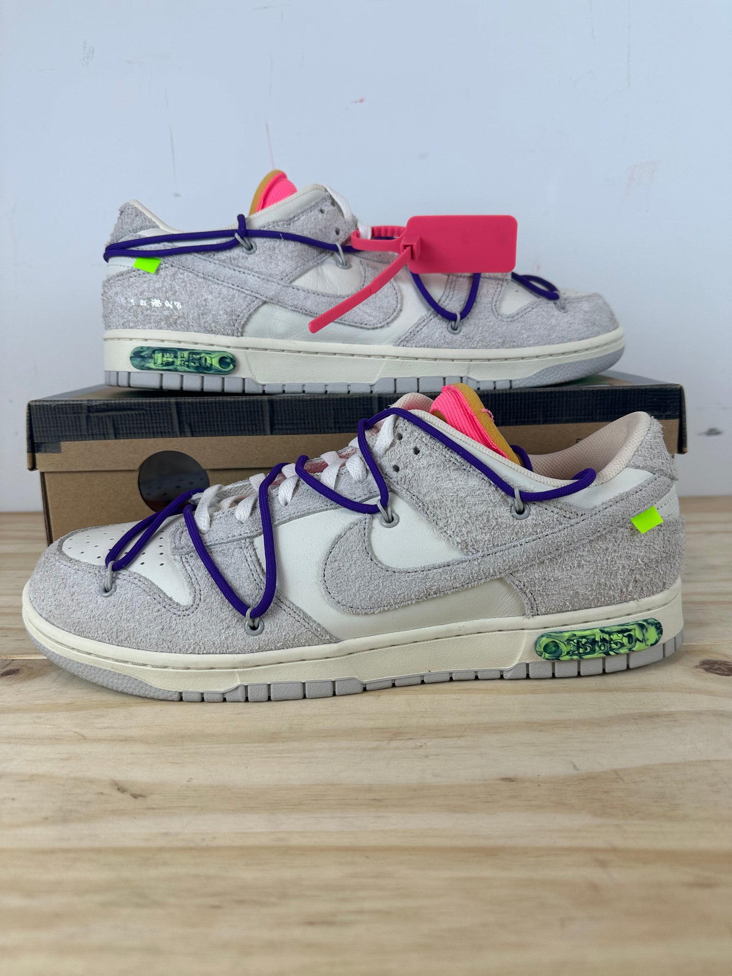 Nike Dunk Low Off-White Lot 15 Sz 13