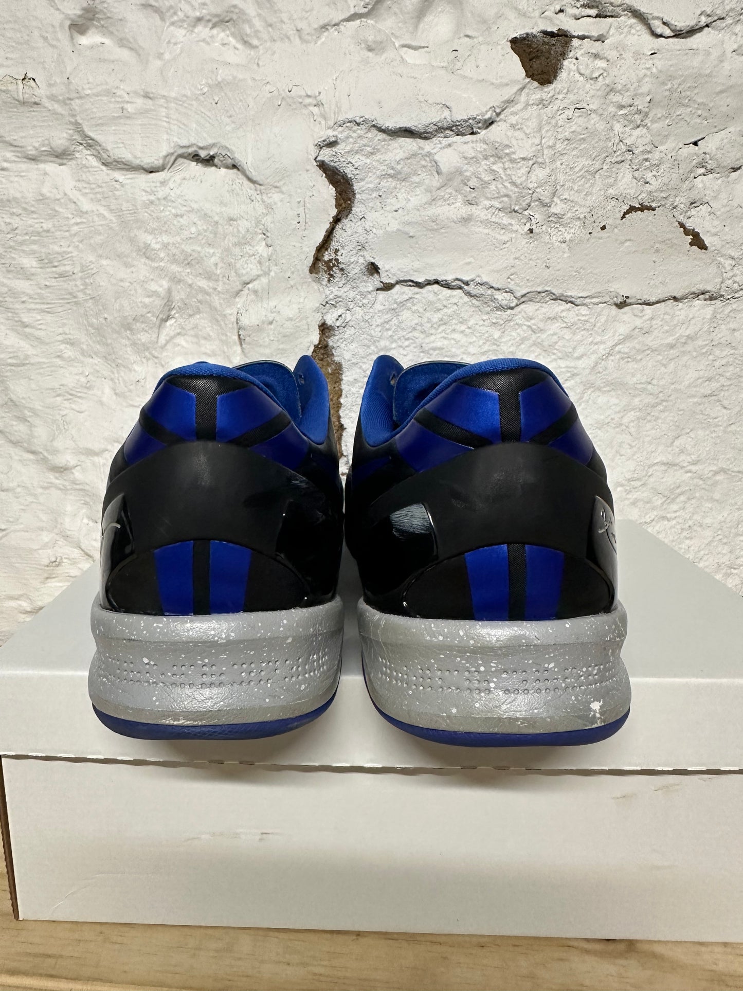 Nike Kobe 8 Nike ID Black Blue Sz 15