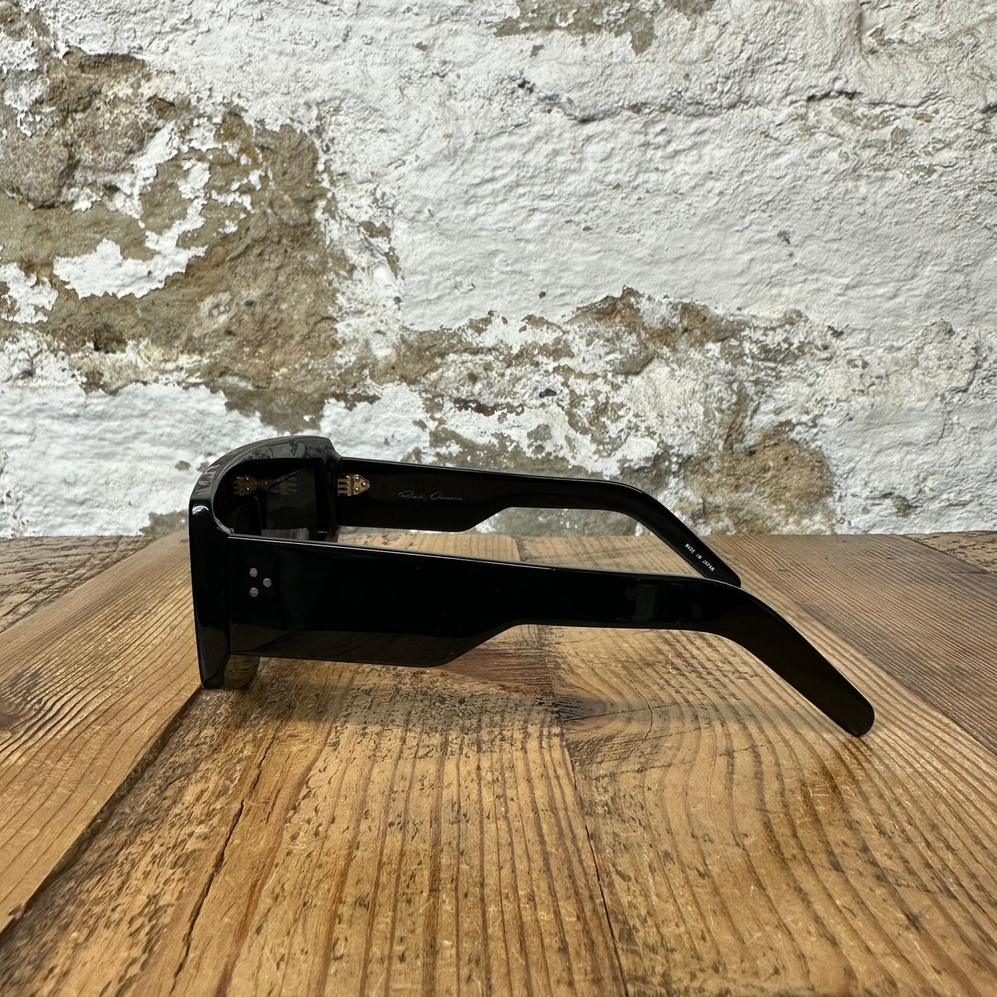 Rick Owens Black Sunglasses