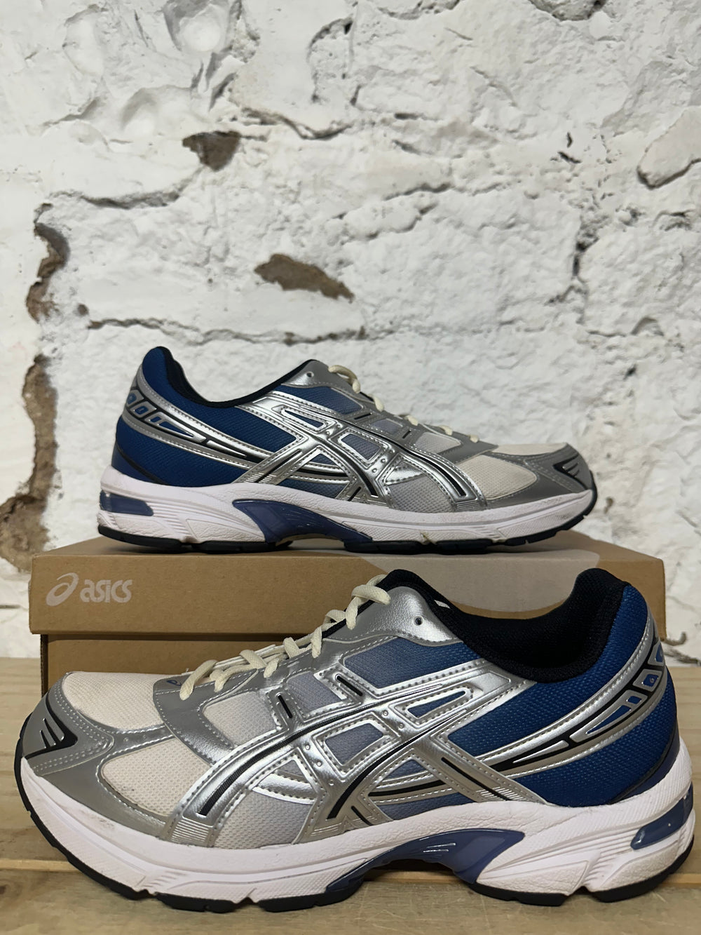 Asics Gel-1130 Cream Pure Silver Sz 10.5