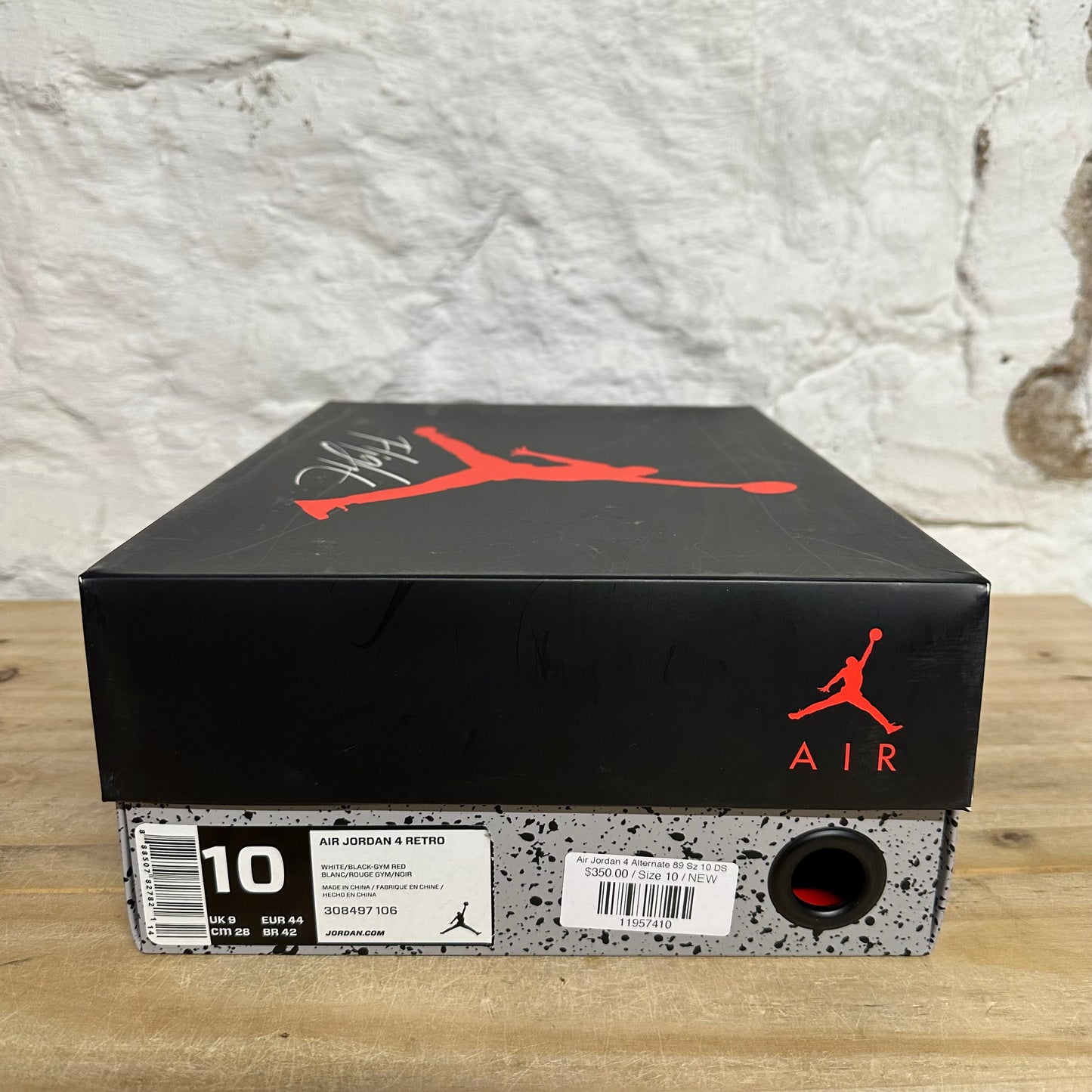 Air Jordan 4 Alternate 89 Sz 10 DS
