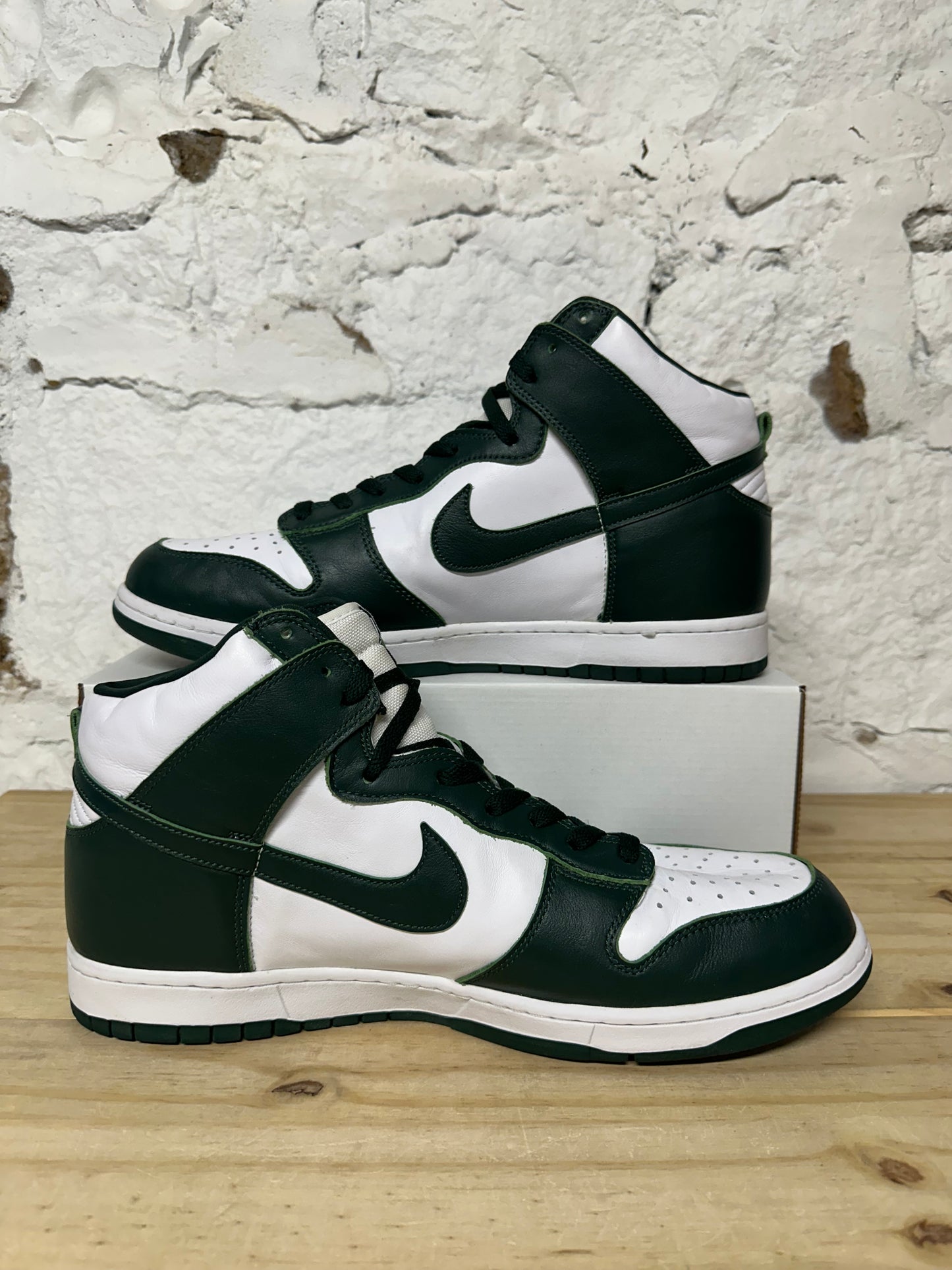 Nike Dunk High Spartan Green Sz 15