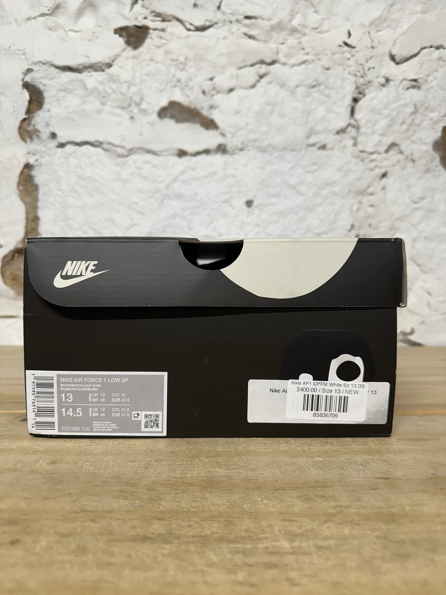 Nike Air Force 1 Low Cactus Plant Flea Market White Sz 13 DS