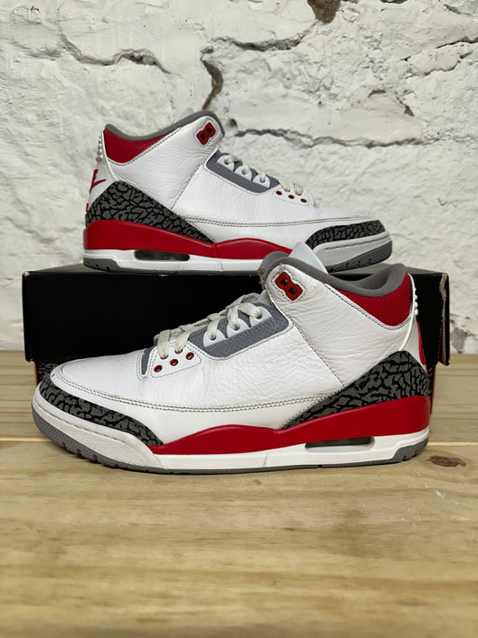 Air Jordan 3 Fire Red Sz 9