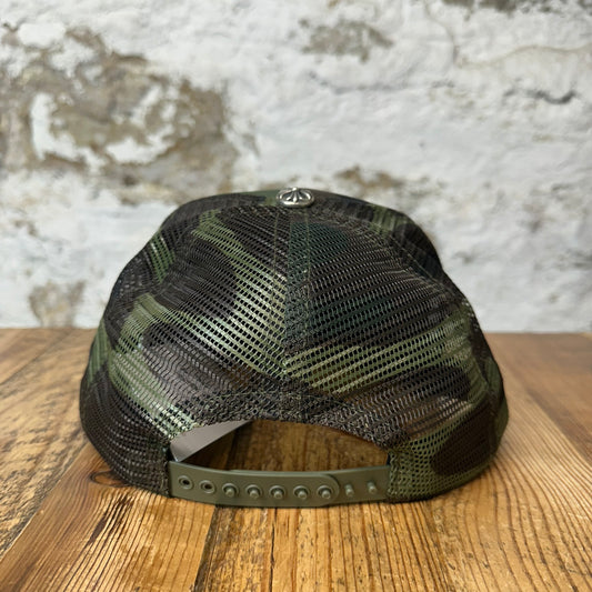 Chrome Hearts CH Hollywood Camo Trucker Hat DS