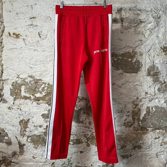Palm Angels Red White Track Pants Sz S