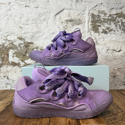 Lanvin Curb Purple Lilac Sneaker Sz 14 (47)