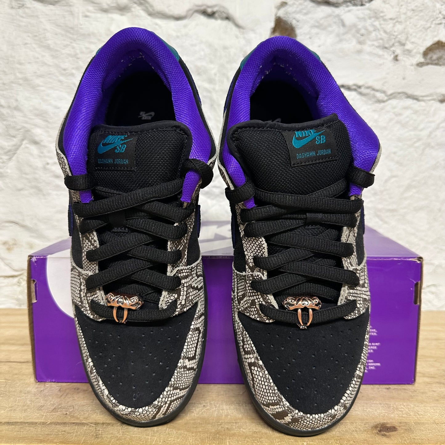 Nike SB Dunk Low Dashawn Jordan Copperhead Sz 8.5