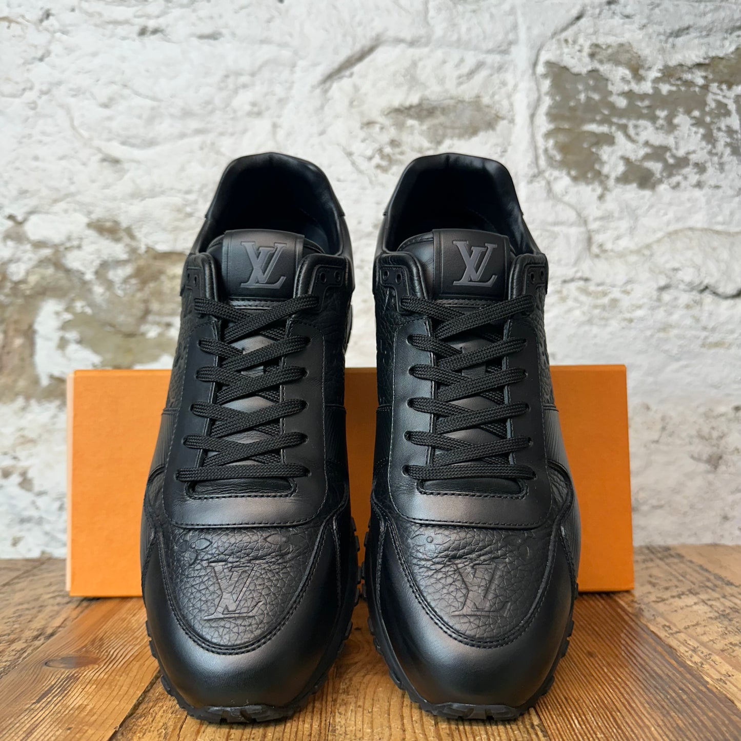 Louis Vuitton Triple Black Runaway Sneaker Sz 11.5 (10LV)