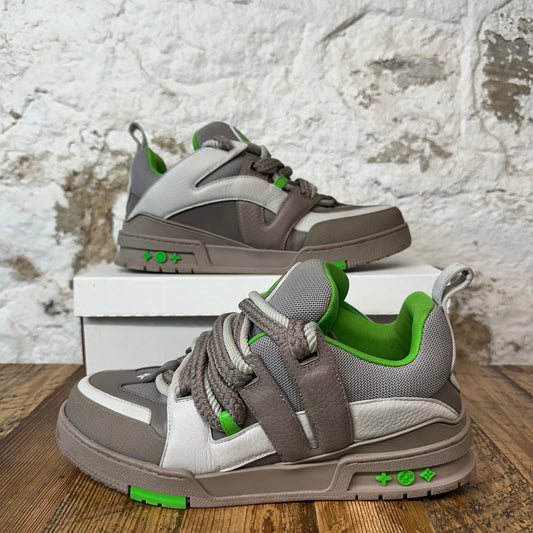 Louis Vuitton Colm Dillane Green Gray Skate Sz 10.5 (9LV) No Box