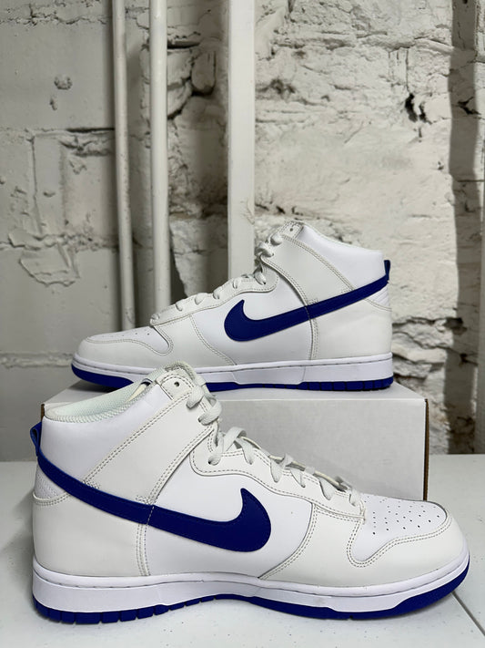 Nike Dunk High White Concord Sz 14 DS