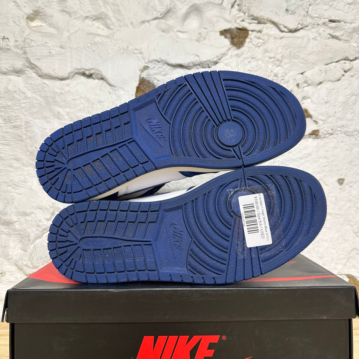 Air Jordan 1 High Storm Blue Sz 9.5