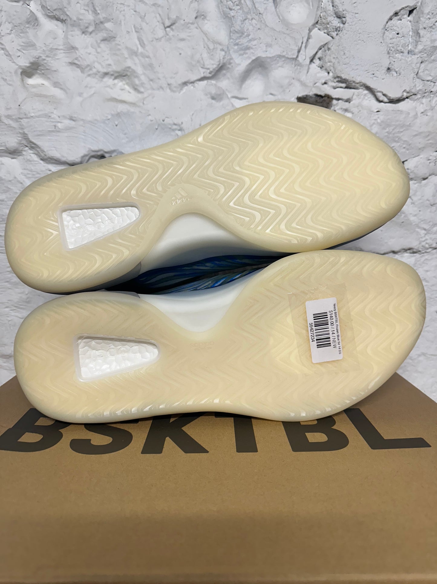 Yeezy BSKTBL Frozen Blue Sz 14 DS