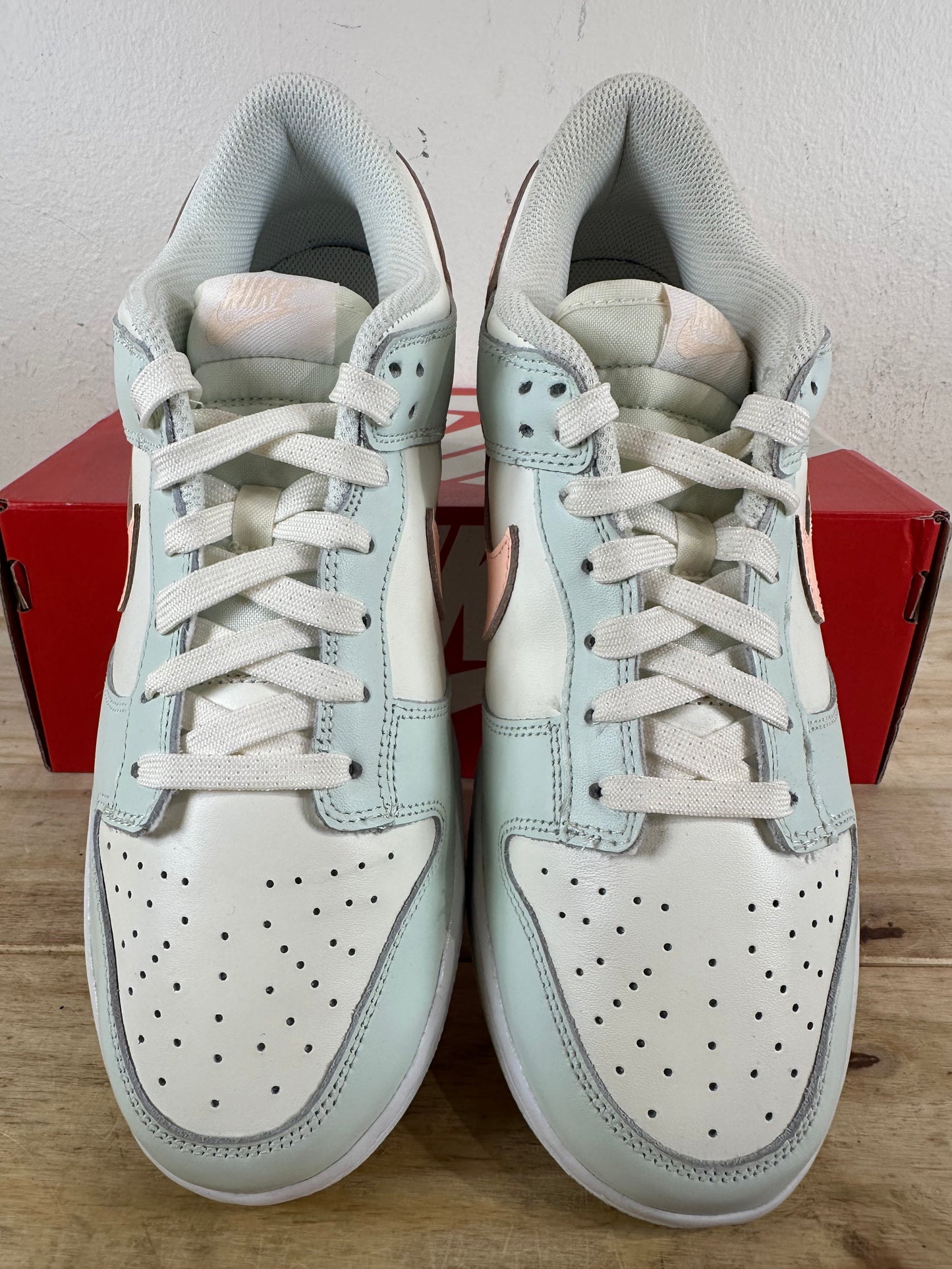 Nike Dunk Low Barely Green Sz 9.5(11W) DS