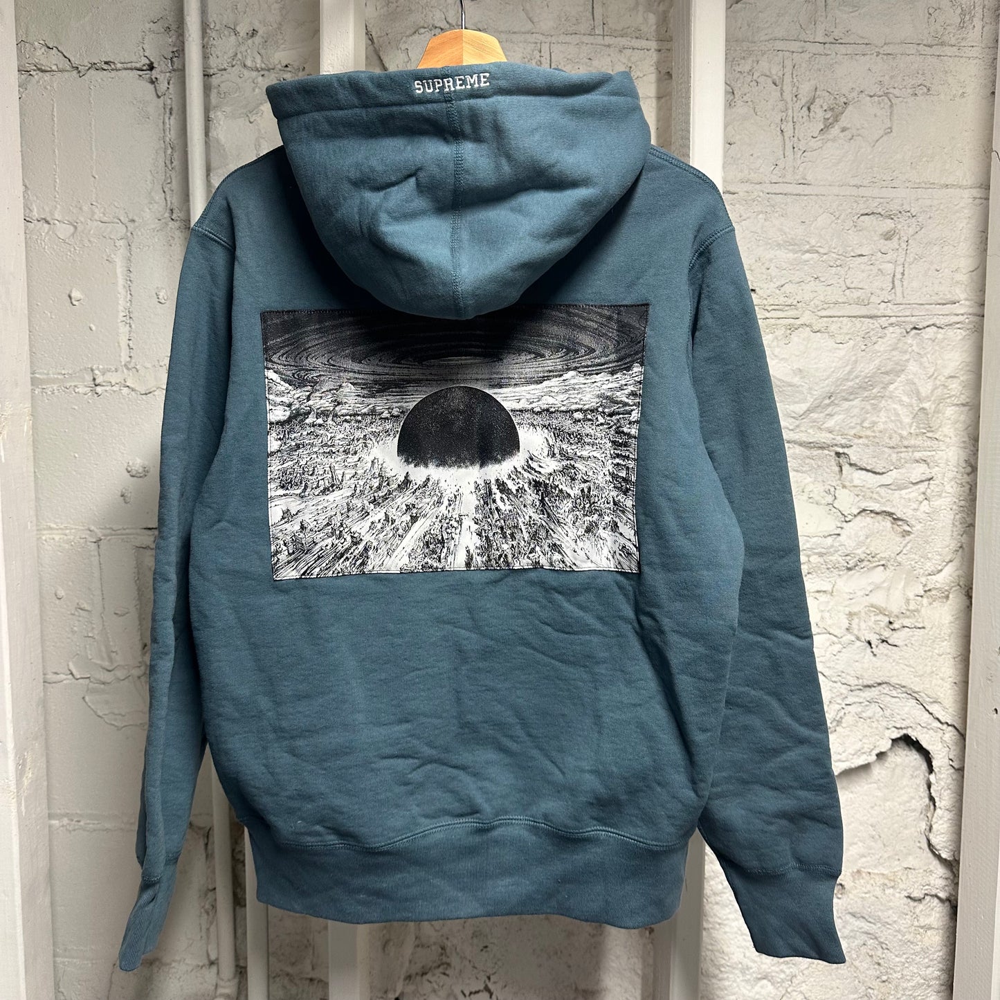 Supreme Akira Blue Pill Taste Good Hoodie Sz S
