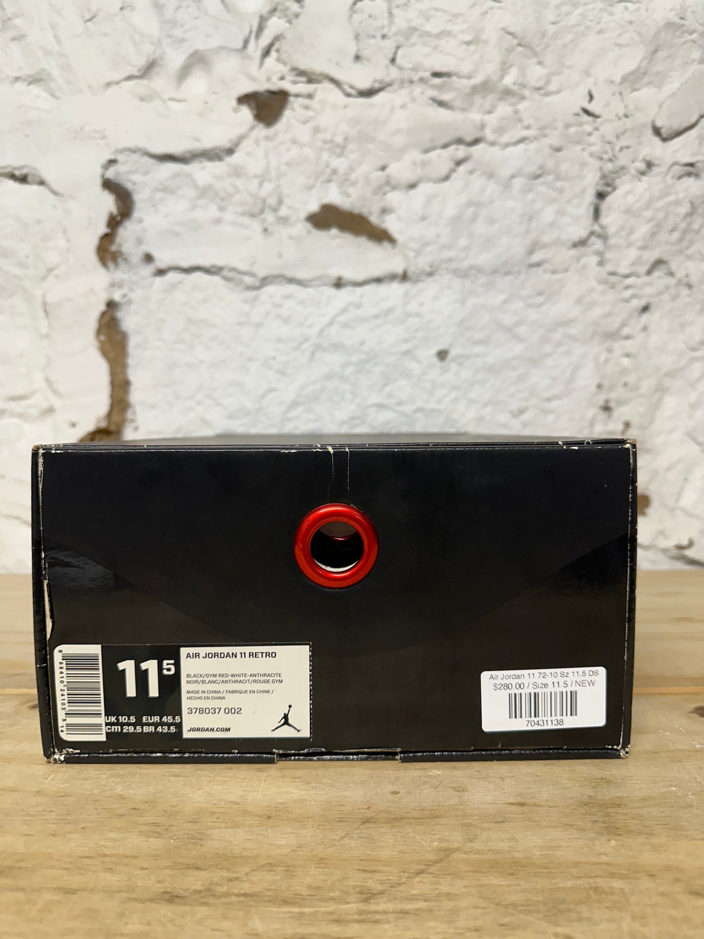 Air Jordan 11 72-10 Sz 11.5 DS