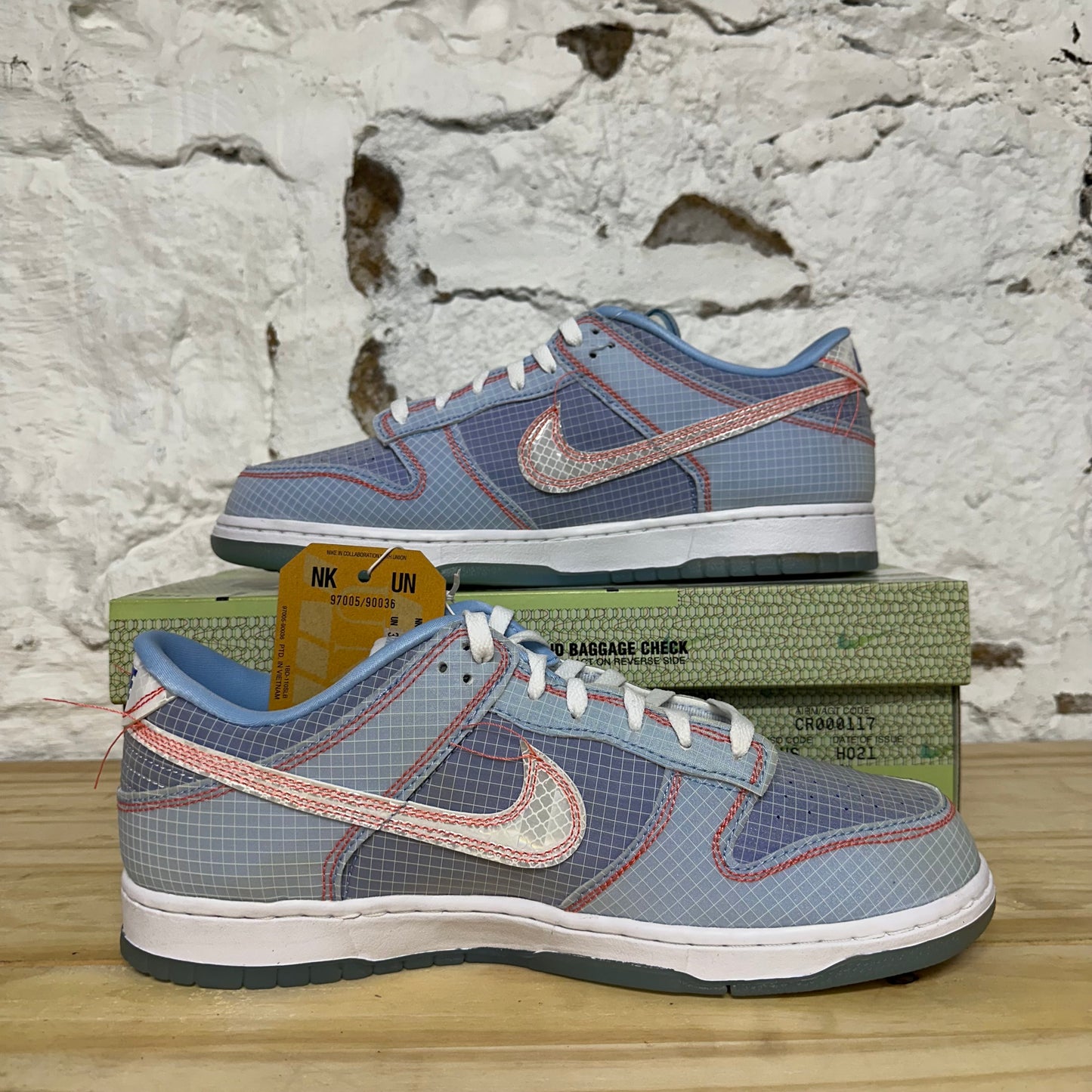 Nike Dunk Low Union Passport Union Aragon Sz 12 DS
