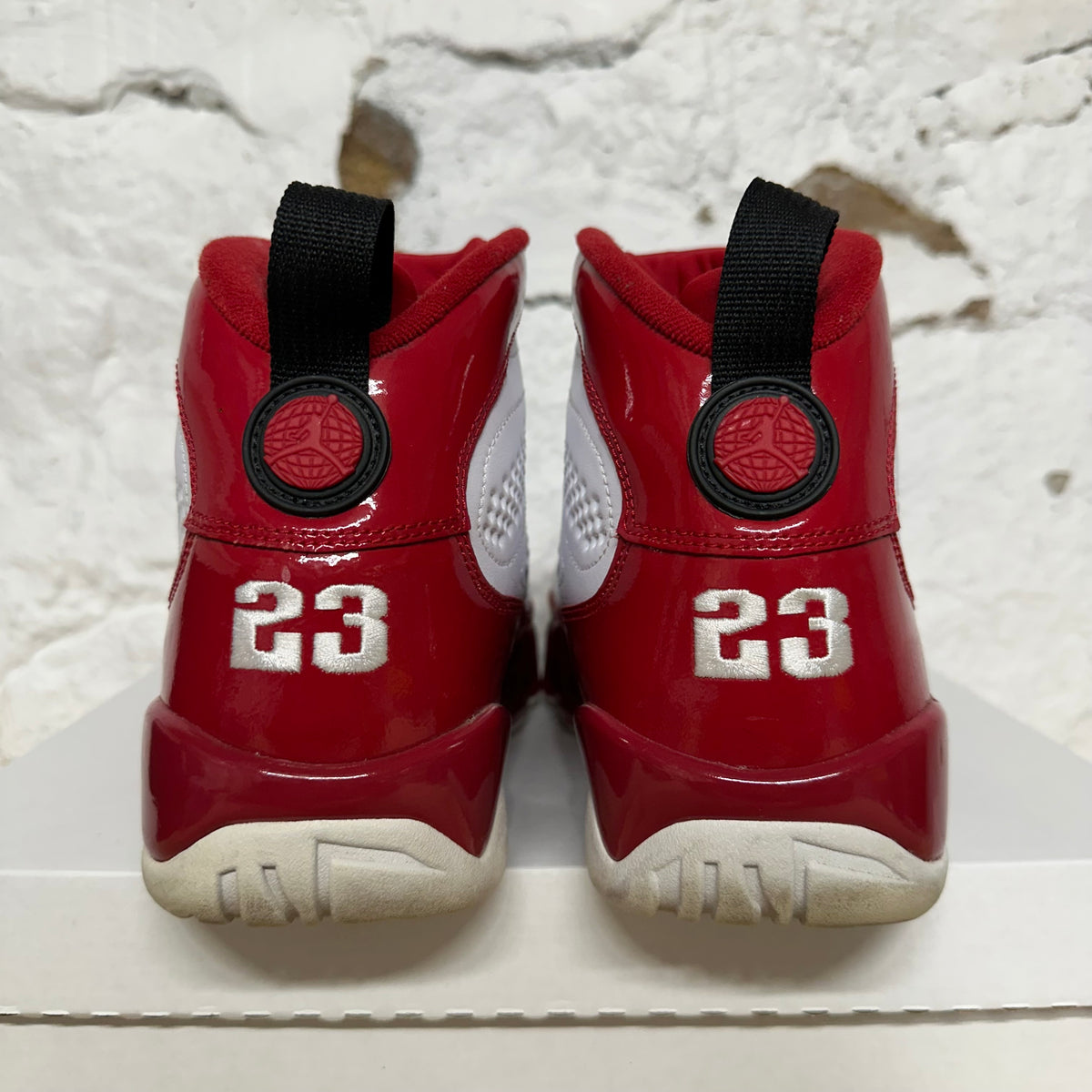 Air Jordan 9 White Gym Red Sz 9