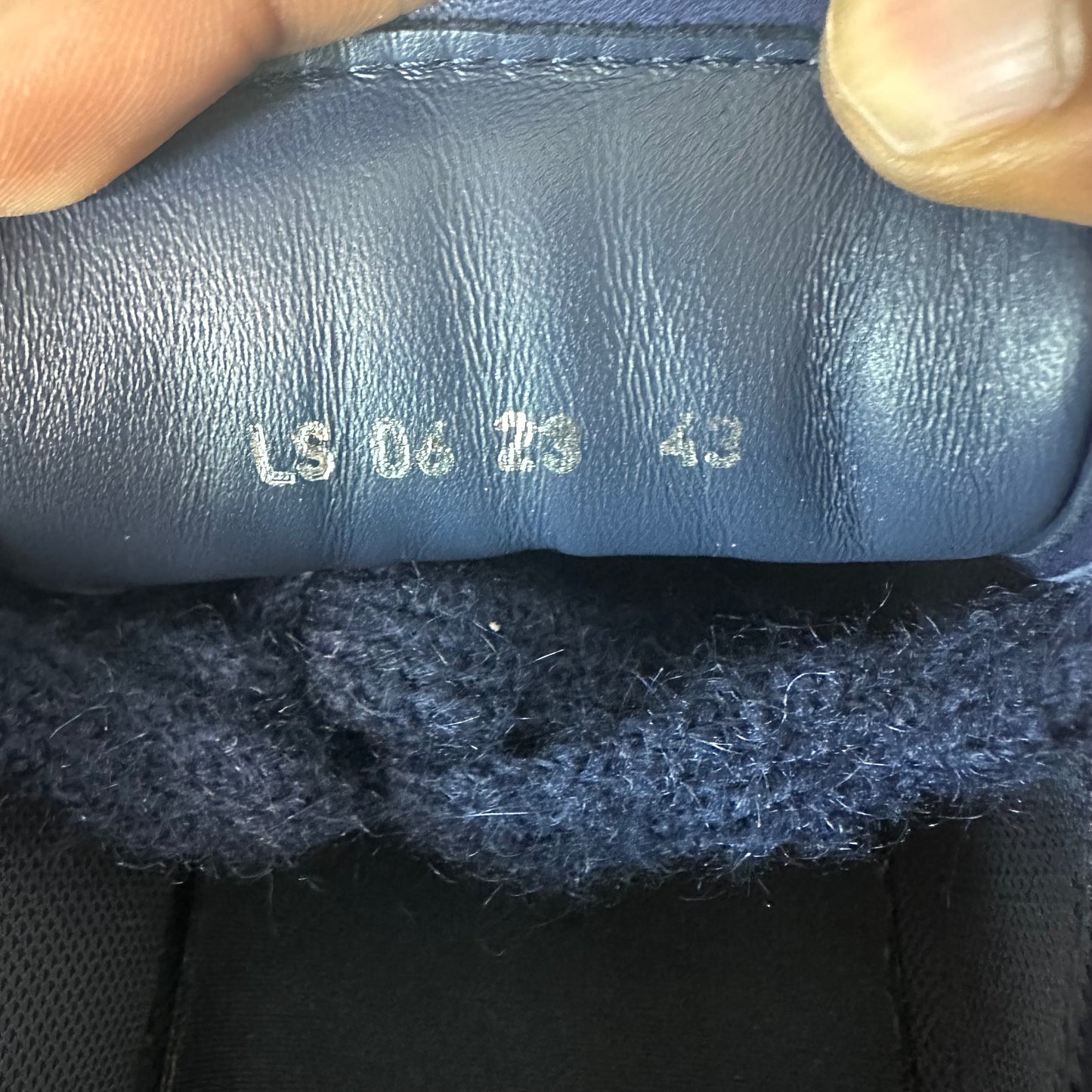 Dior B33 Denim Tears Navy Oblique White Sneaker Sz 10 (43)