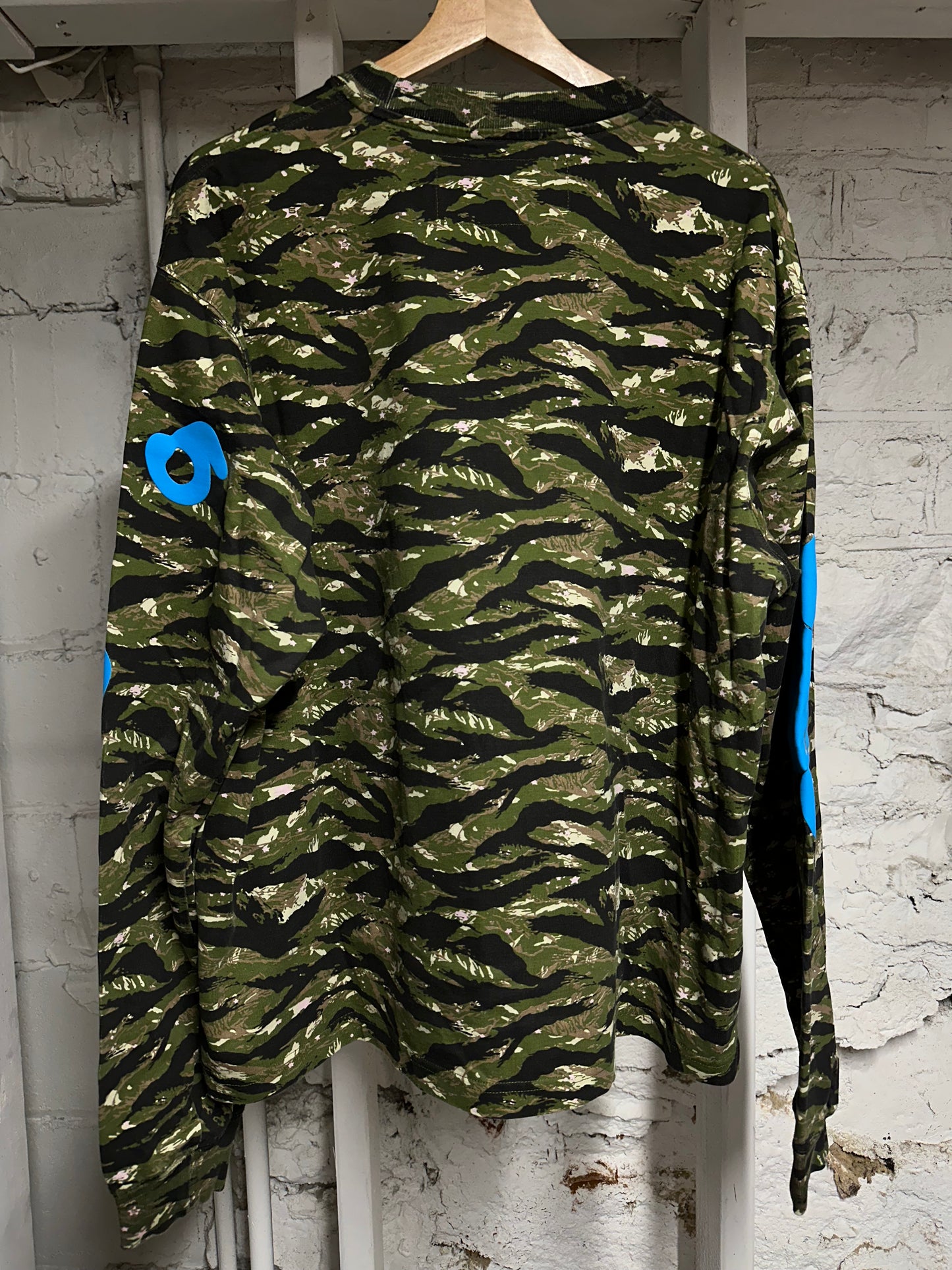 Spider Tiger Camo L/S Sz L