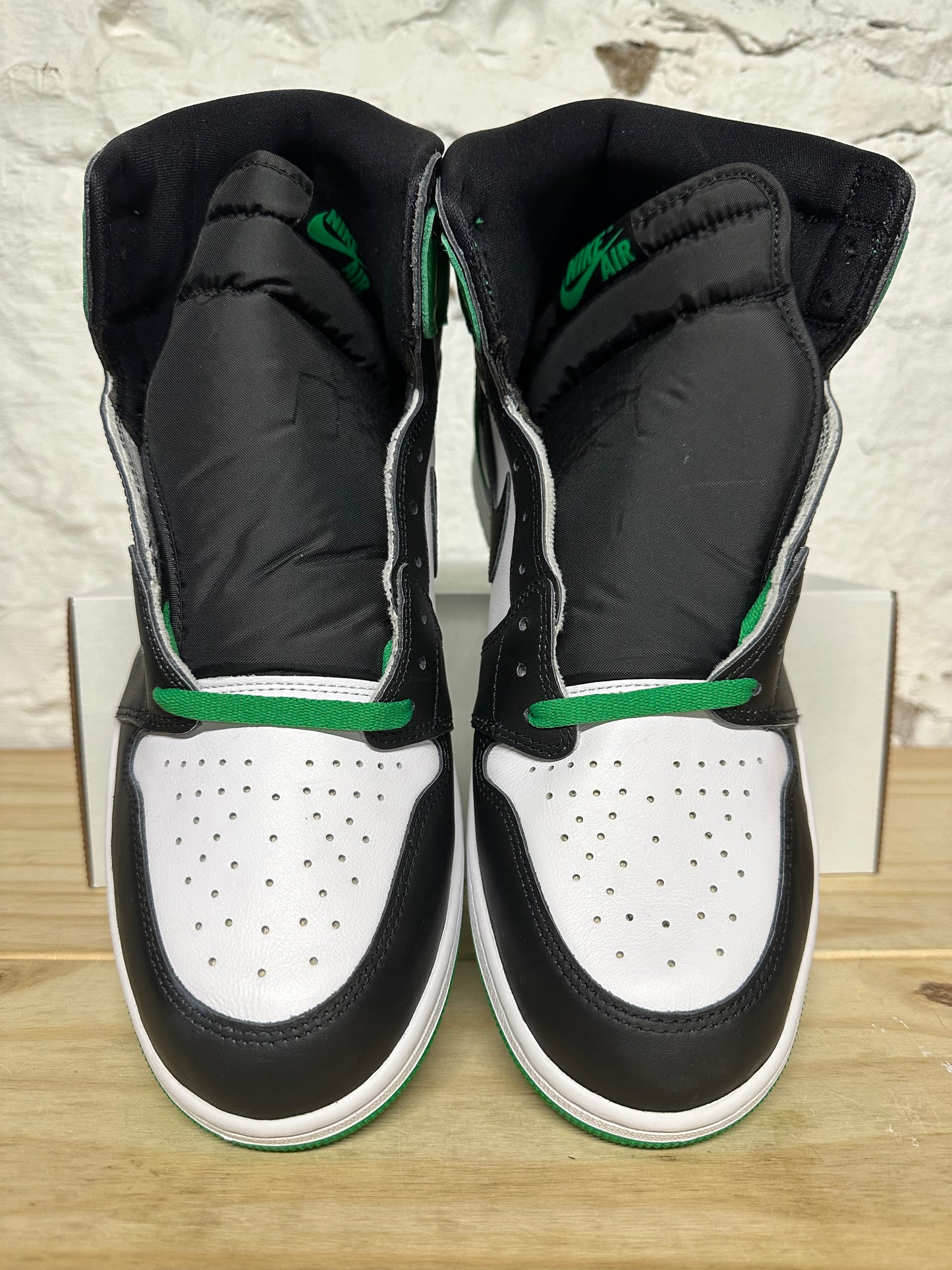 Air Jordan 1 High Lucky Green Sz 14 DS