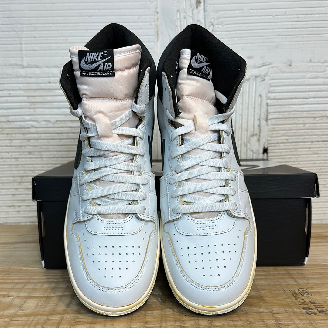 Nike Air Jordan Air Ship A Ma Maniere White Black Sz 11.5 DS